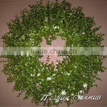 PE Material Factory Price Artificial Wall Hanging Plant for Home Decoration photo-2