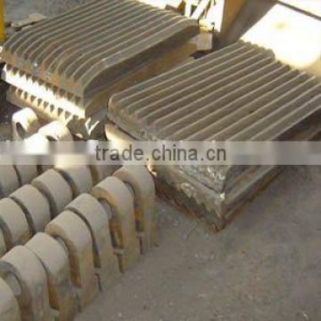 Stone jaw crusher spare parts/Senda Jaw Plate