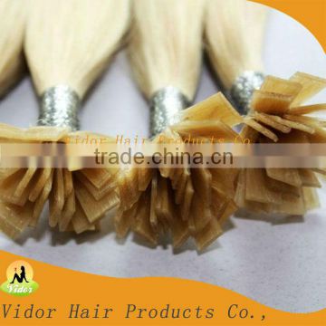 Wholesale High Quality Soft Brazilian Flat -tip Hair Hair Extensions