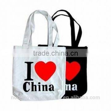 hot sell recyclable shopping cotton fabric sling bag