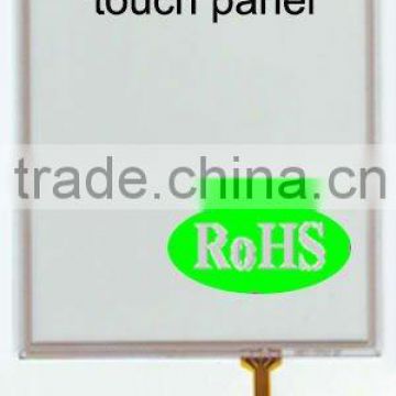 5 v dc voltage 4-wire 7.2 inch with PaiDuiJi resistance touch screen and MID touch screen