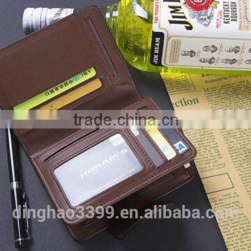 Factory Cheap Price Wallet Folding Retro Wallet Portable Multifunction Wallet photo-6