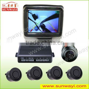 TFT LCD 3.5 inch parking sensor with camera and parking sensor