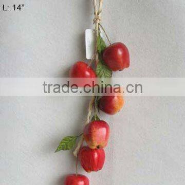 2014 New Artificial Fruits Fake Apple 14 Inch Artificial Apple String