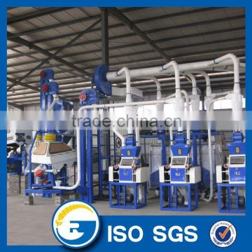 10-15 T/D complete plant production line for maize flour making