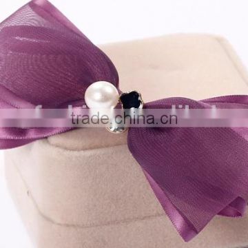 European standard organza ribbon with satin edge