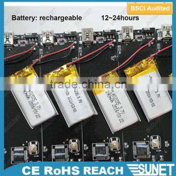 Off-line Product Promotion Scrolling Message Digital Plastic Lapel Pins photo-5