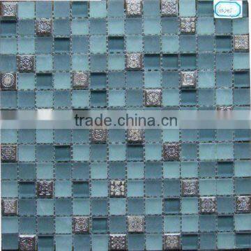 Glass Mosaic mix Stone Glass and Ceramic 20X20X8 GS205-C