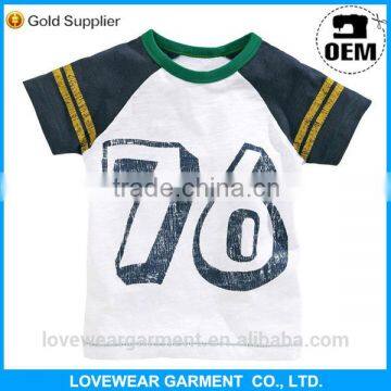 New fashion european style boys kids t-shirts design kids t-shirt wholesale