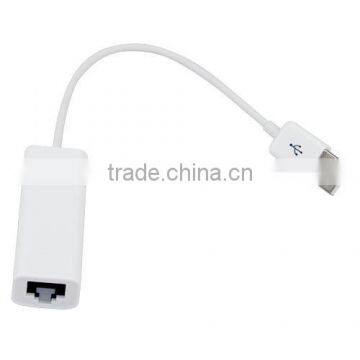 USB 2.0 Male to 10/100Mbps RJ45 LAN Ethernet Network Adapter Dongle