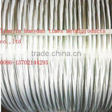 ( factory) 4.0 MM 135g/m2 galvanized steel wire for CHAIN LINK FENCE(manufacture)