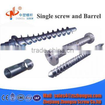 Extruder rubber screw barrel /rubber machine screw barrel