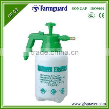 taizhou china GF-09 1,2 liter pressure hand small sprayer hand trigger sprayer portable sprayer