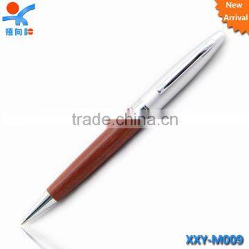 attractive advertisment gift wooden ball pen