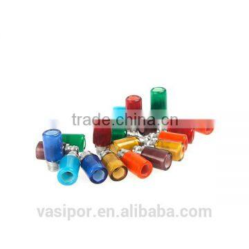 Wholesale Hot Colorfull Big Opening Drip Tip Pyrex 510 Glass Mouthpiece photo-3