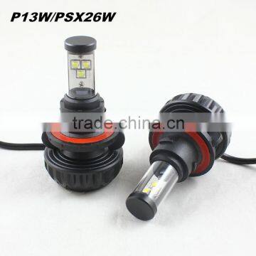 H7 H8 H11 H16 HB3 9005 HB4 9006 PSX24W PSX26W P13W CAR LED Headlight C REE 60W 6000LM 6000k 6500k Diamond White 3S PLUG PLAY