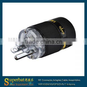 IEC 3pin AC 125V 15A power cord plug connector New Listing
