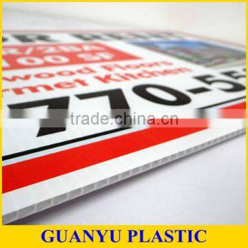 Die Cut Polypropylene Board Printing , Advertisement Board , Sign Board