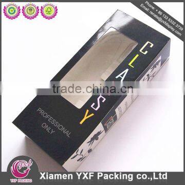 Gold Shiny Purple Glossy Finished Hair Extension Packaging Box photo-5