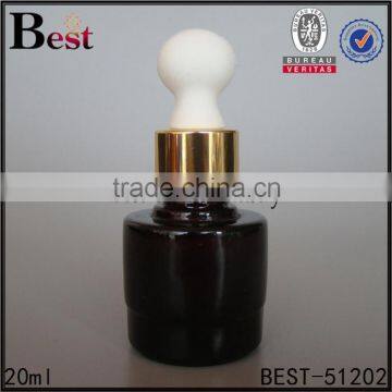 New product 20ml amber essential oil bottle with dropper                        
                                                                                Supplier's Choice