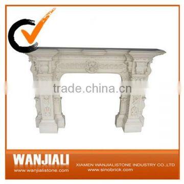 Natural Marble Fireplace