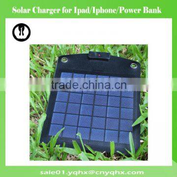 4w-10w solar power universal outdoor solar battery backup charger for mobile phone