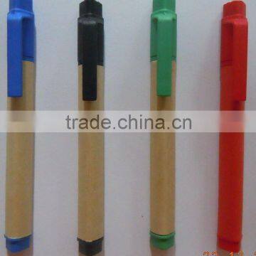 promotional mini recycled paper triangle highlighter pen (TNP012TH)