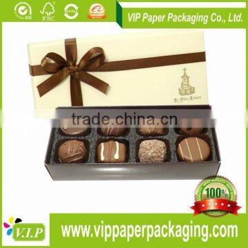 LUXURY CUSTOM MADE PAPER CHOCOLATE BOX, CHOCOLATE PACKAGING BOX