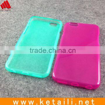 Various Mixed Colour Jelly TPU Gel Back Cover for New Apple iPhone 6