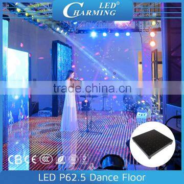 P62.5 China supplier cheap led dance floor for wedding stage / fashion show