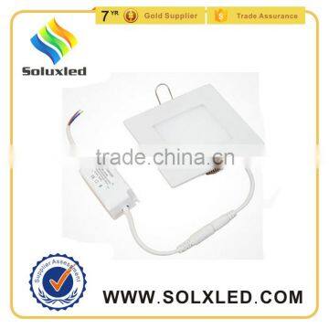 4w led flat square panel light