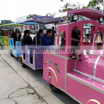 Best quality hot-sale amusement park electric train for sale