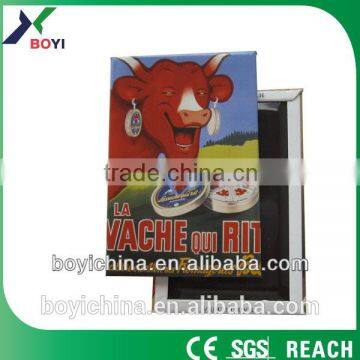 Promotional cute cartoon kids toy animal shaped fridge magnet