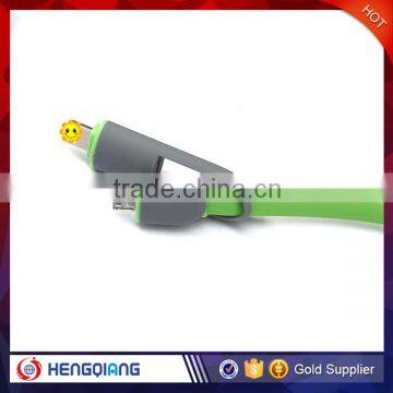 Hot Sale!!!!!!2in 1 USB Mirco Data Cabler for IPhone for Android Phone photo-4