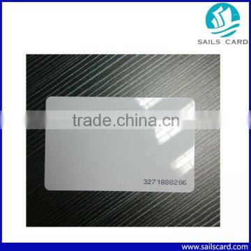 13.56Mhz S50 chip smart RFID writable printable Inkjet PVC card