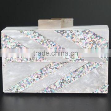 Acrylic evening clutch bag woman 2013 China wholesale