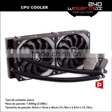 Alseye AA0202 manufacture copper cpu heat sink cooled MAX240 cpu water cooler liquid 120x120x25mm fan