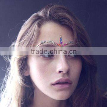 Custom radiant makeup crystal face jewels acrylic eye jewels sticker on sticker factory