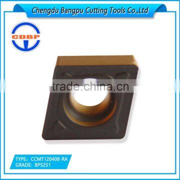 Carbide Turning Insert CCMT120408-RA BPS251 for Steel Semi Finishing photo-4