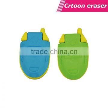 3D mobile phone eraser,lid can open