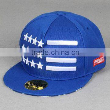 Hot sale Embroidery stars cotton Snapback baseball outdoor summer sports hats trucker hiphop visor cap