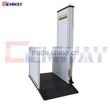 Easy Installation Outdoor Vertical Handicap Wheelchair Lift for Disabled