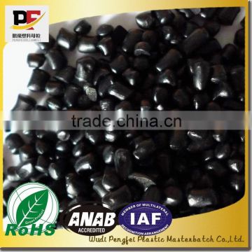 PP/PE/ABS Carbon Black Masterbatch for garbage bags, sheet, pipe color masterbatch manufacturer