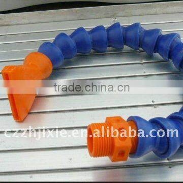 CNC machine plastic coolant pipe with high quality