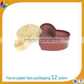 paper packaging heart shaped chocolate box manufacturer in uae