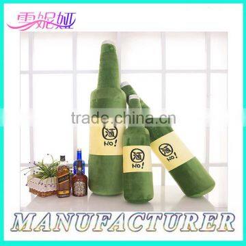 OEM Wholesale Soft Cheap Stuffed Toy Plush Wine Bottle Toys