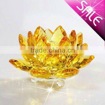 yellow crystal lotus (R-0940