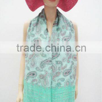 New styles fashion scarf shawl,2014 hot wholesale scarf,Light blue beach pareo