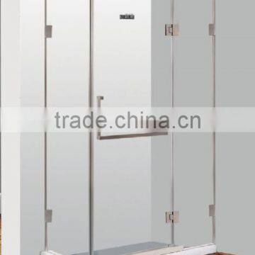 stainless steel frame design shower screen B191