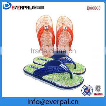 Brushed slippers PVC beach flip flops for men Distinctive Sole men casual slippers